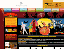Tablet Screenshot of deguisement.fr